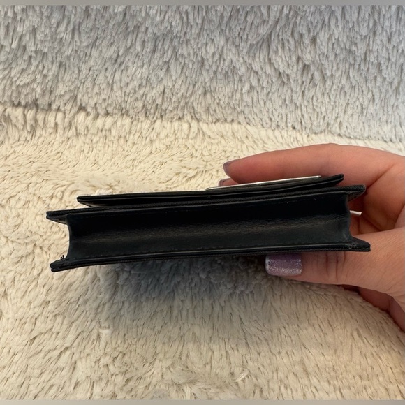 EUC PRADA Vintage Unisex Nylon Compact Wallet & Key Holder - Picture 9 of 14